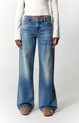 Pacsun Casey Low Rise Baggy Jeans Medium Indigo