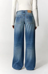 Pacsun Casey Low Rise Baggy Jeans Medium Indigo