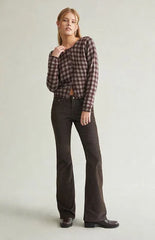Pacsun Jade Low Rise Bootcut Jeans Stretch Corduroy Brown