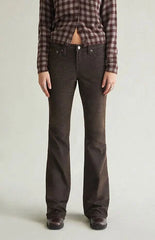 Pacsun Jade Low Rise Bootcut Jeans Stretch Corduroy Brown