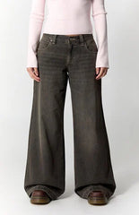 Pacsun Sloane Low Rise Ultra Baggy Jeans Brown