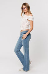 ABRAND Selena 00 Kick Flare Jeans
