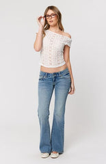 ABRAND Selena 00 Kick Flare Jeans