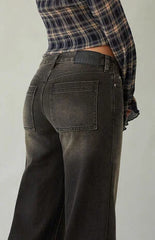 Pacsun Casey Low Rise Baggy Jeans Black Tinted