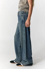 Pacsun Casey Low Rise Baggy Jeans Dark Indigo Tint