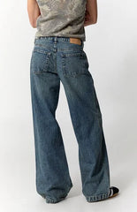 Pacsun Casey Low Rise Baggy Jeans Dark Indigo Tint