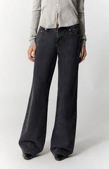 Pacsun Casey Low Rise Baggy Jeans Washed Black