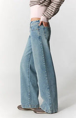 Pacsun Kaia Ultimate Low Rise Baggy Jeans Lighter Blue
