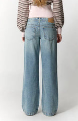 Pacsun Kaia Ultimate Low Rise Baggy Jeans Lighter Blue