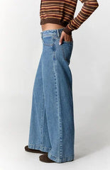 Pacsun Kaia Ultimate Low Rise Baggy Jeans Light Blue Wash
