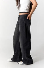 Pacsun Ronnie Ultimate Low Rise Barrel Jeans Black