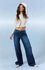 Pacsun Casey Low Rise Baggy Jeans Pinstripe