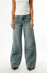 Pacsun Casey Low Rise Baggy Jeans Light Wash