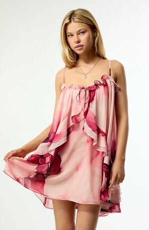 Steve Madden Floral Lorella Mini Dress