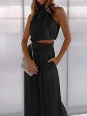 Sienna Draped Pants Set