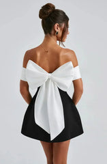 Serena Bow Mini Dress