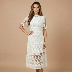 Rosalie Lace Midi Dress