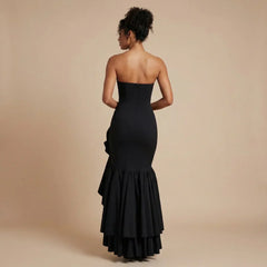 Alessia Ruffle Maxi Dress