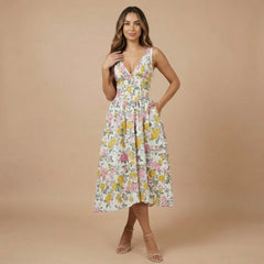Rosalie Corset Midi Dress