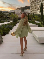 Juliana Ruffle Mini Dress