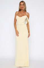 Lemon Blossom Maxi Dress